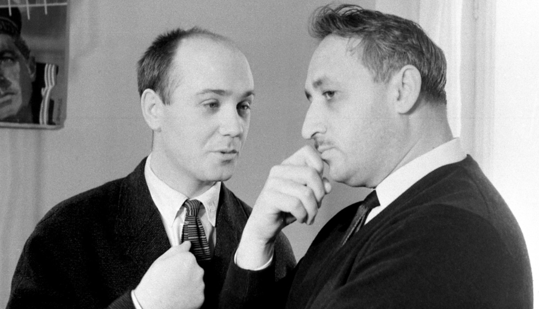 Василий Катанян и Леонид Куравлёв