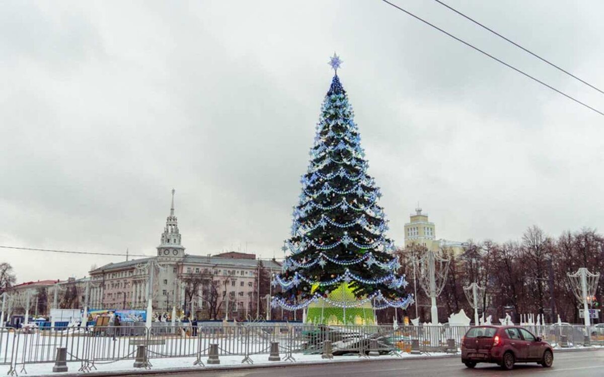В мэрии Воронежа рассказали, как пройдет новогодняя ночь на площади Ленина