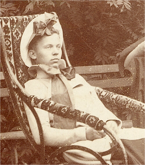 Фотография 1900 года из коллекции Веломузея Андрея Мятиева.