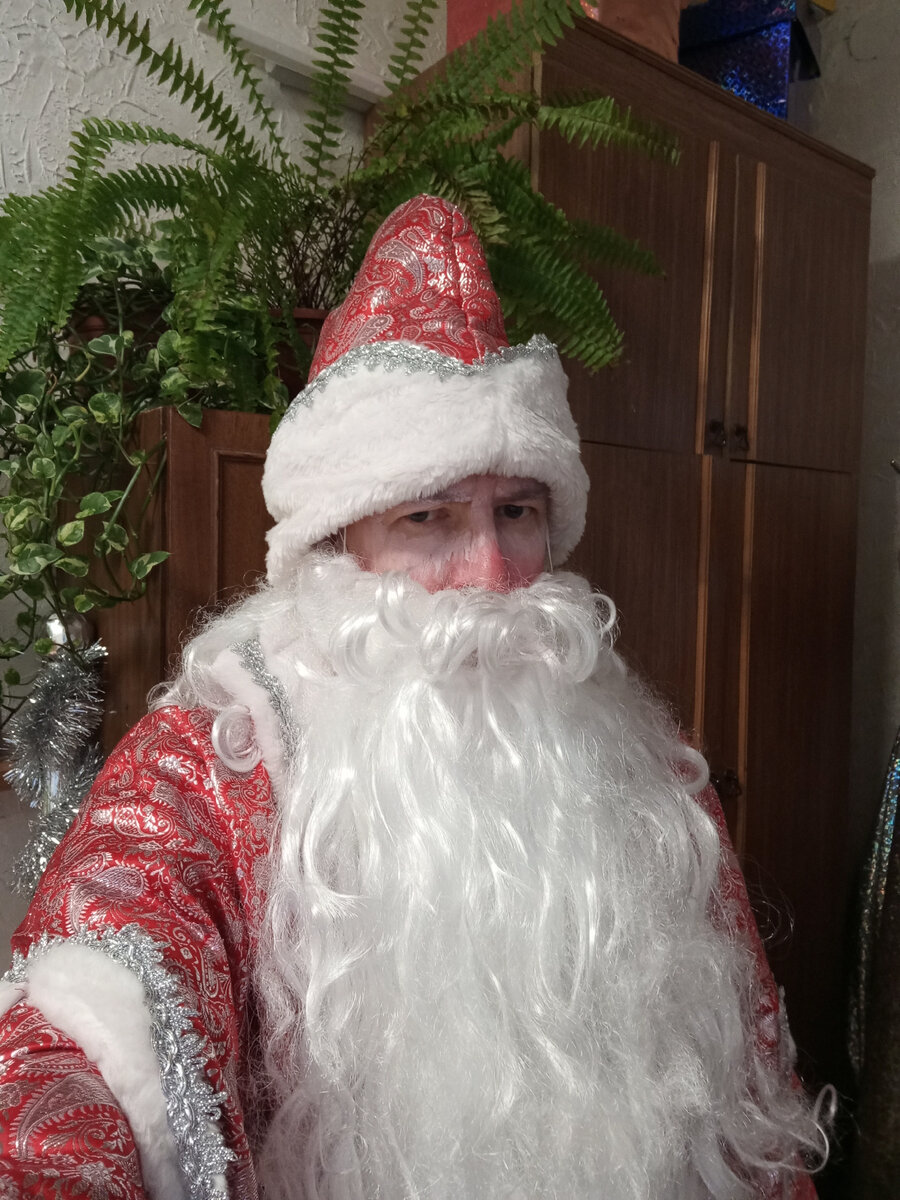 Дед Мороз🎅 на утреннике сына 
