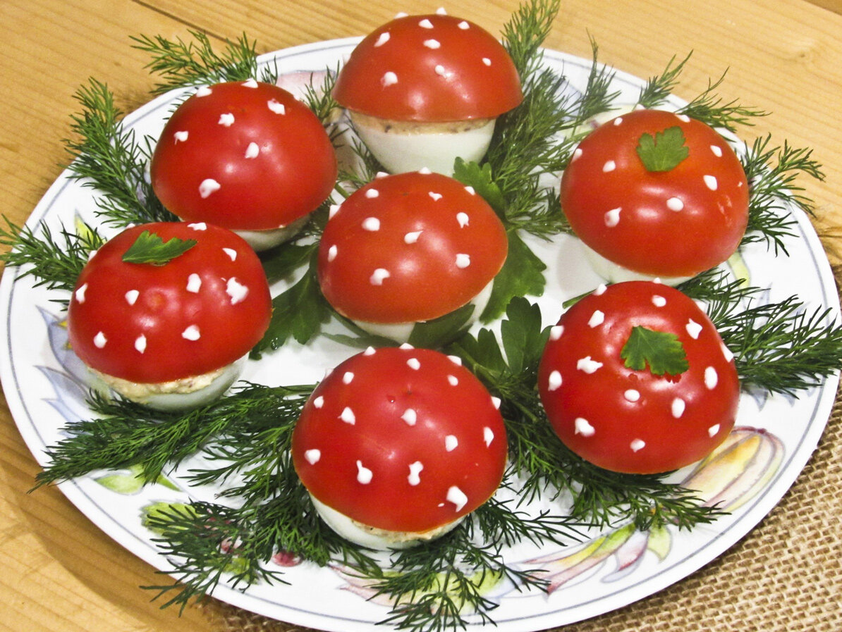 Вот такое получилось яркое блюдо