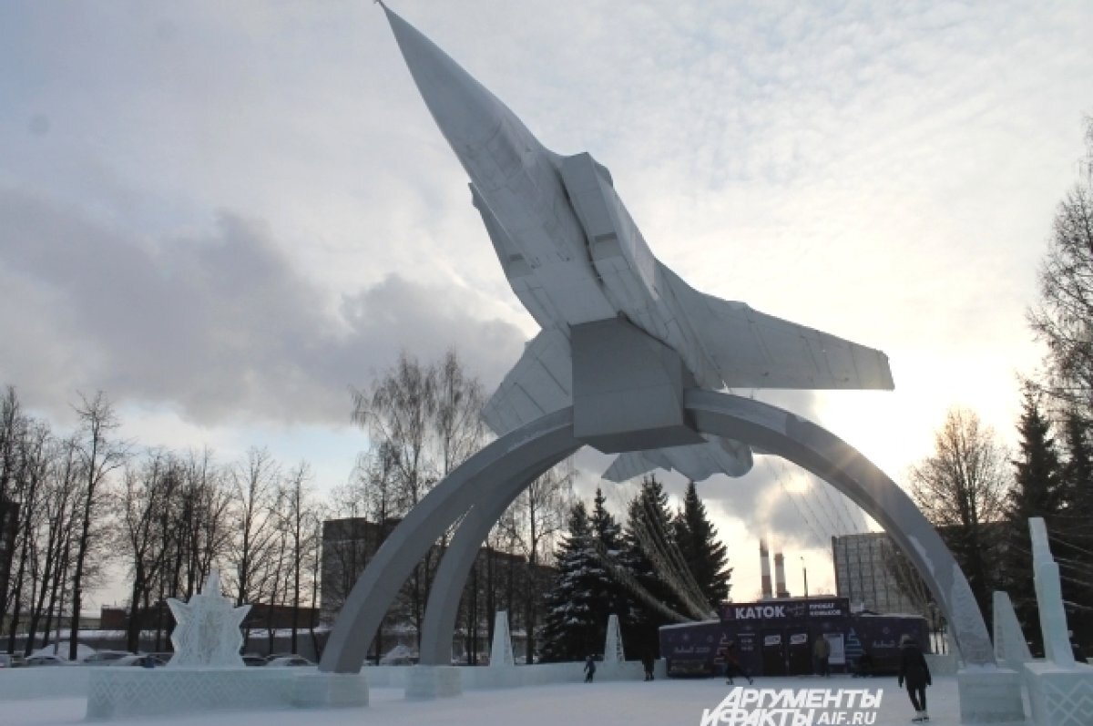    Карта ледовых катков в Перми.