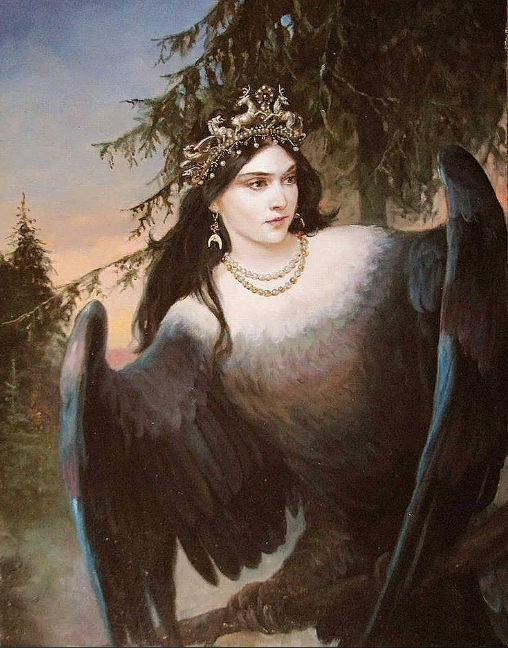 Шишкин Андрей Алексеевич (Род. 1960). Птица вещая.