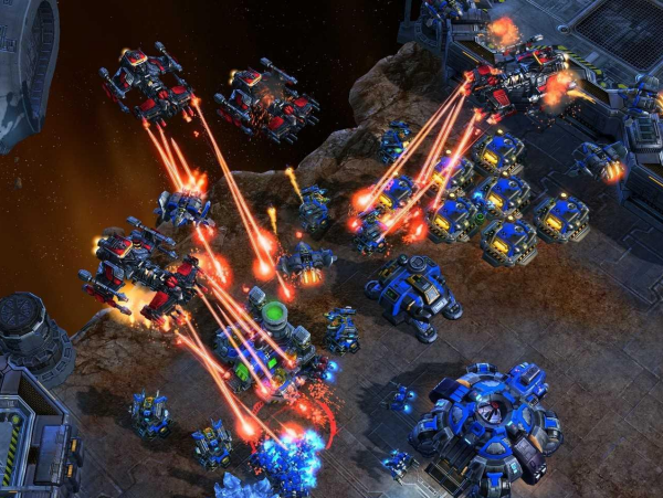 фрагмент игры StarCraft 2