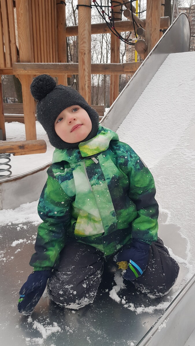 Федя ровно год назад