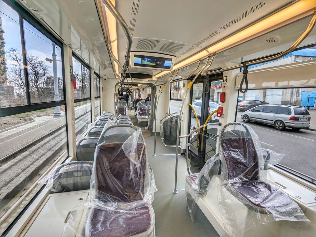 В Одессе начались испытания нового трамвая "Татра-Юг К1Т306 ...