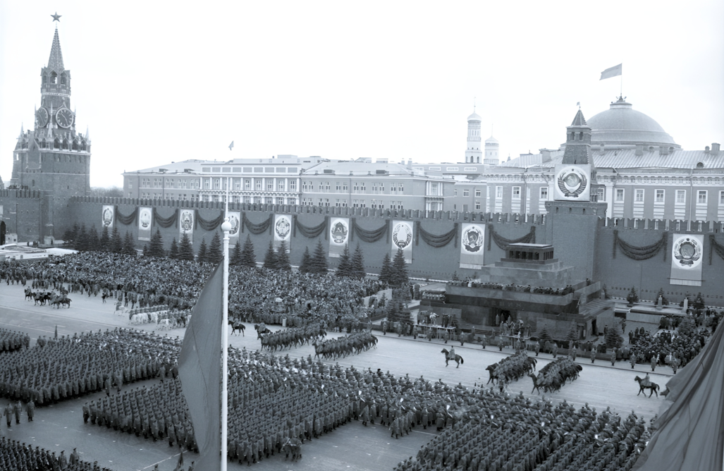 Парад октябрьская революция 1941