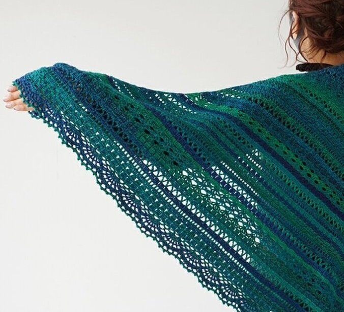 Схемы фото шалей