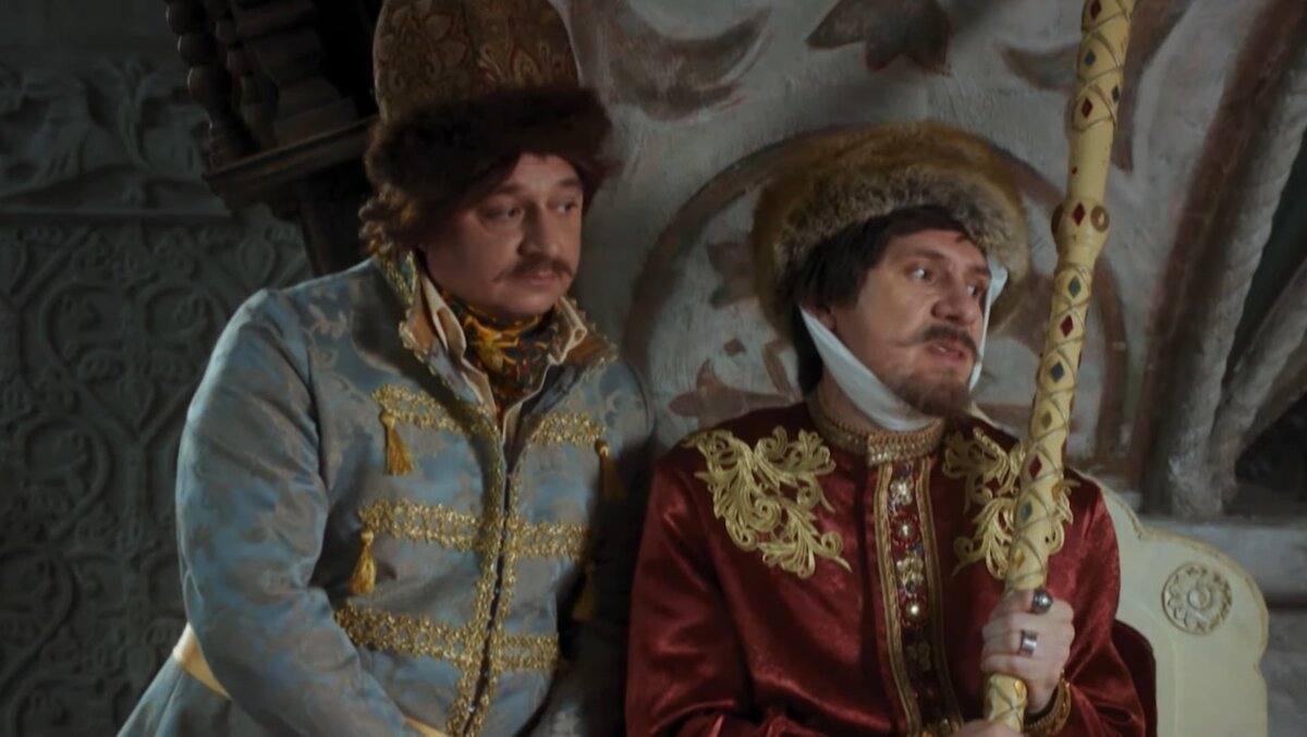 Кадр из рекламного ролика к фильму "Иван Васильевич меняет всё" (2023)