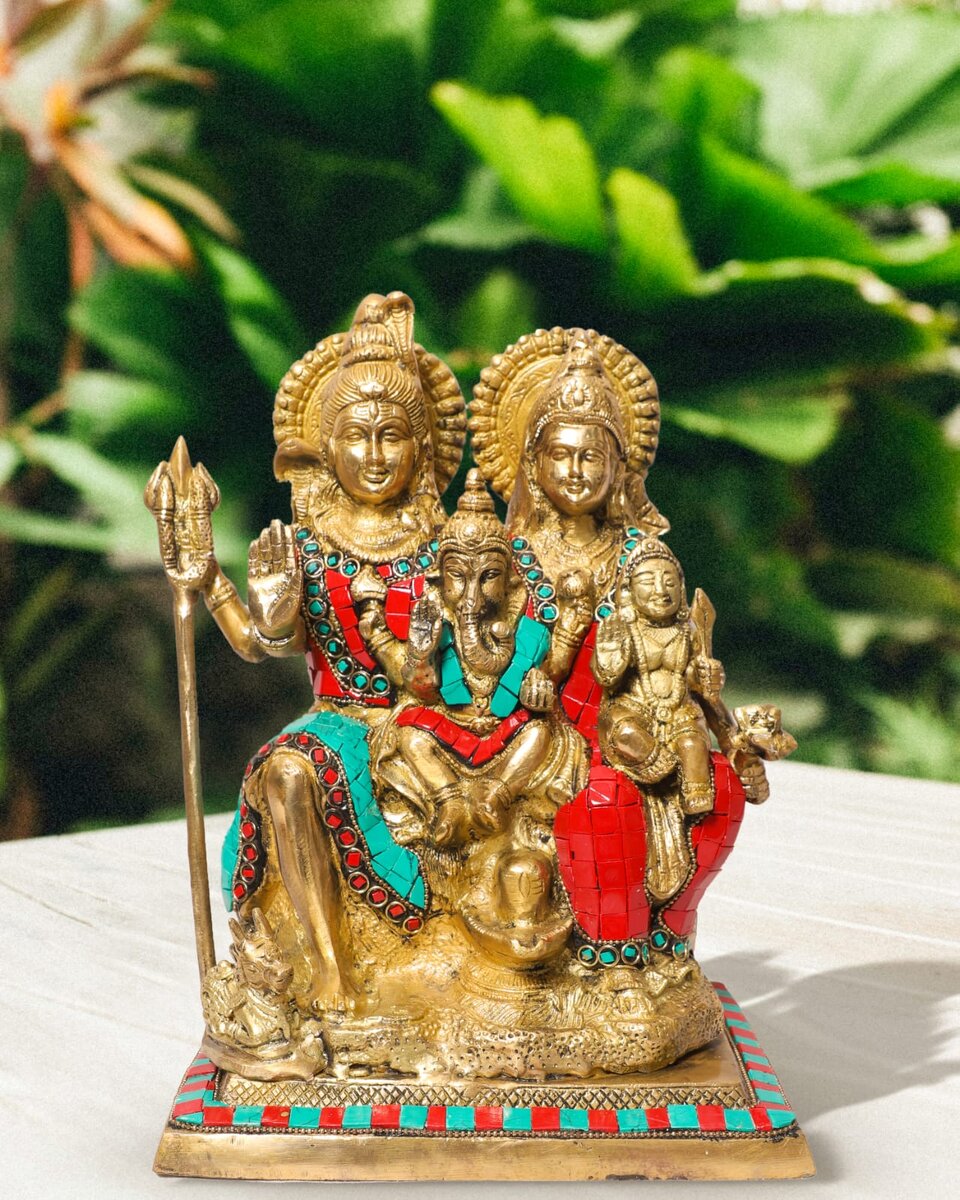 Мурти Шивы и его семьи. Фото: soosi.co.in