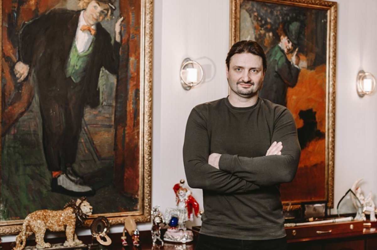    Генеральный директор Большого Московского государственного цирка на проспекте Вернадского Эдгард Запашный.