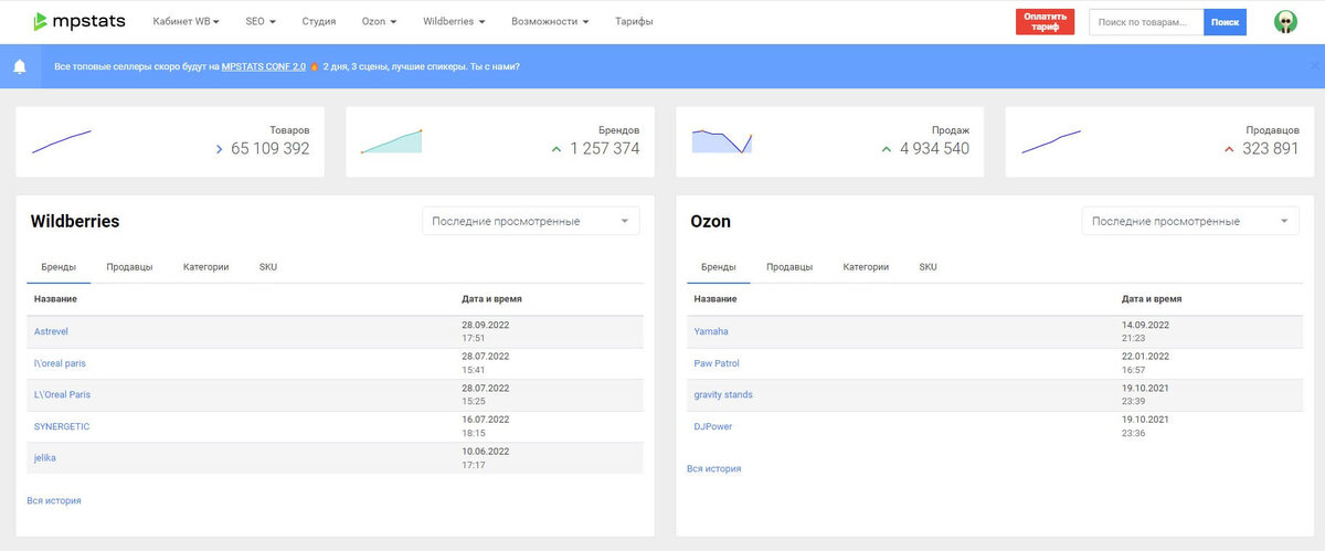 Mpstats api