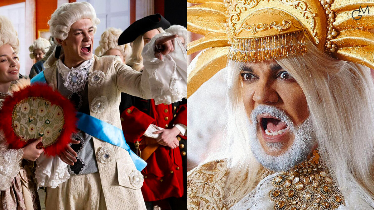 Кологривый в роли Людовика XVI вместо Киркорова в фильме «Иван Васильевич меняет всё»