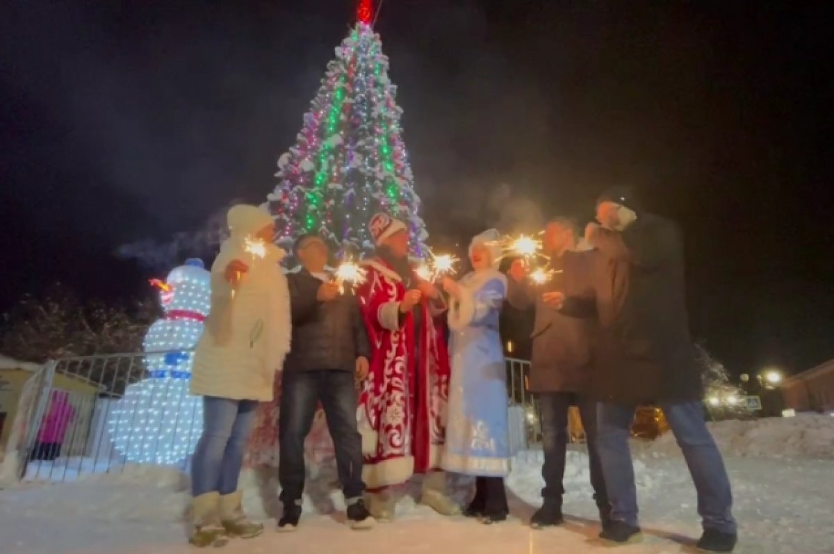    Меценат из Киржача встречает Новый год песней