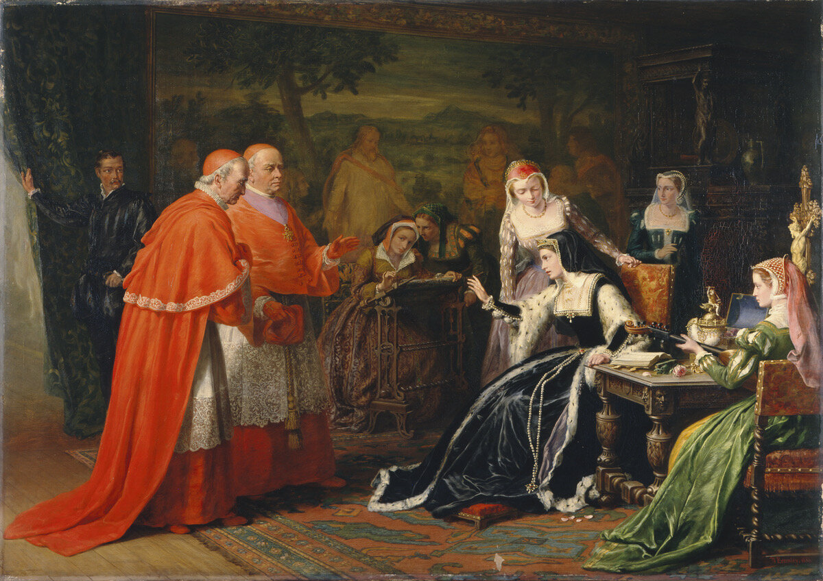 Екатерина Арагонская на суде