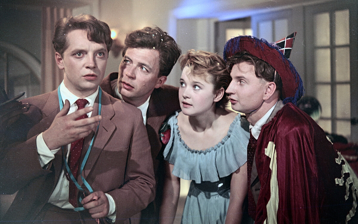 Кадр из фильма «Карнавальная ночь», Эльдар Рязанов, 1956