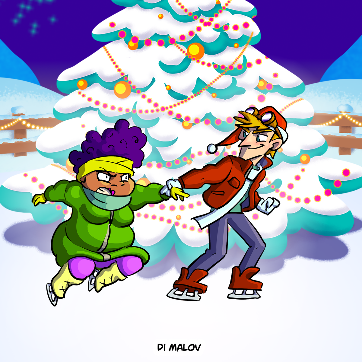 Организовал нашу вечеринку замечательный Di Malov - человек, способный вовлечь в веселье любого!