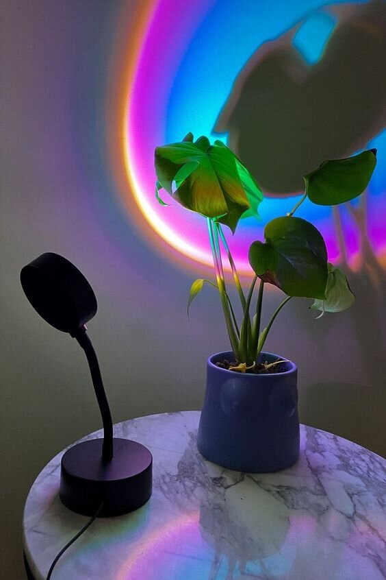 лампа "закат"