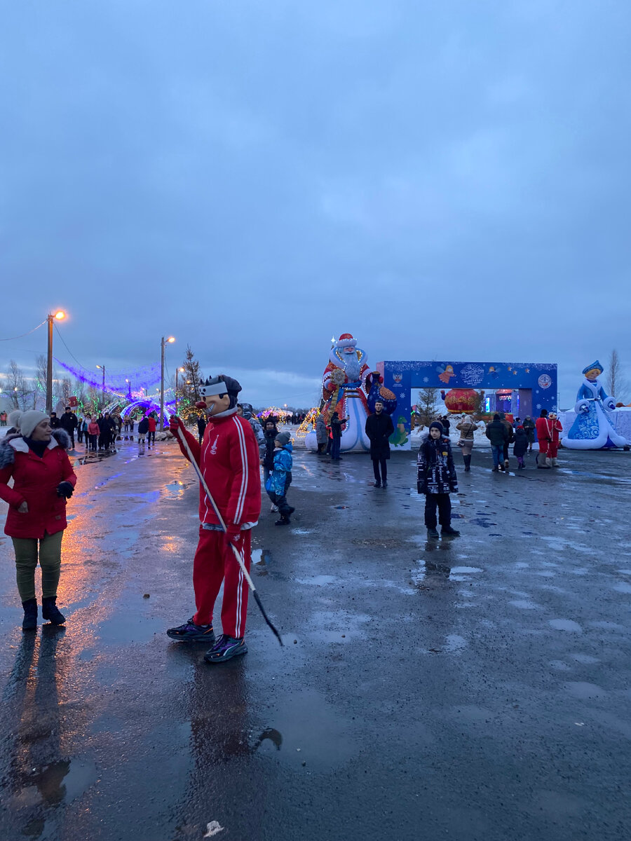 Рождественская сказка Федерации бокса России 📍На пляже у Оки в Серпухове🎄  | travel_ok | Дзен