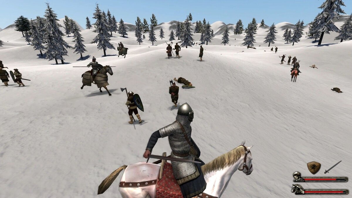 6) «Mount & Blade: Warband» (2008). Игровой процесс.