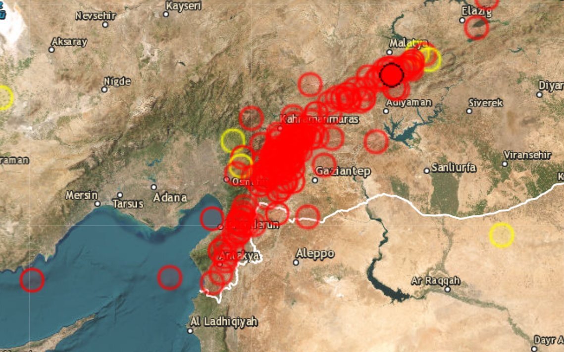 Землетрясение в Турции 2023 на карте. Разлом Турция 2023 год. Землетрясение в Турции на карте. Разлом в Турции. Города в которых произошло землетрясение
