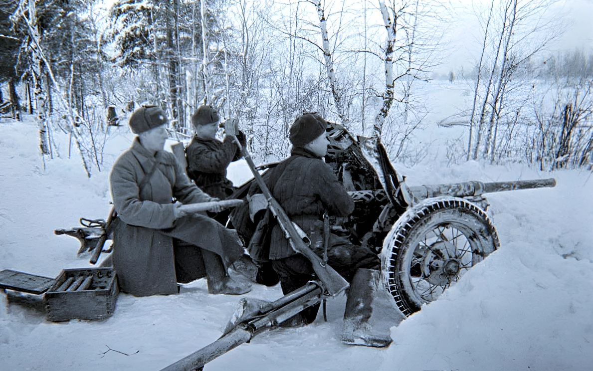 45-мм противотанковая пушка образца 1937 г. (53-К).