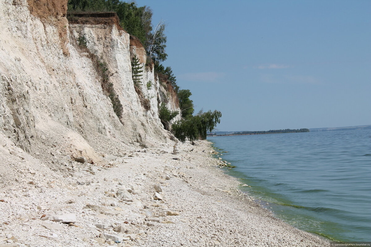 Знаменитые белые горы Лаишево, фото Ярослава Глухова https://www.tourister.ru/ 