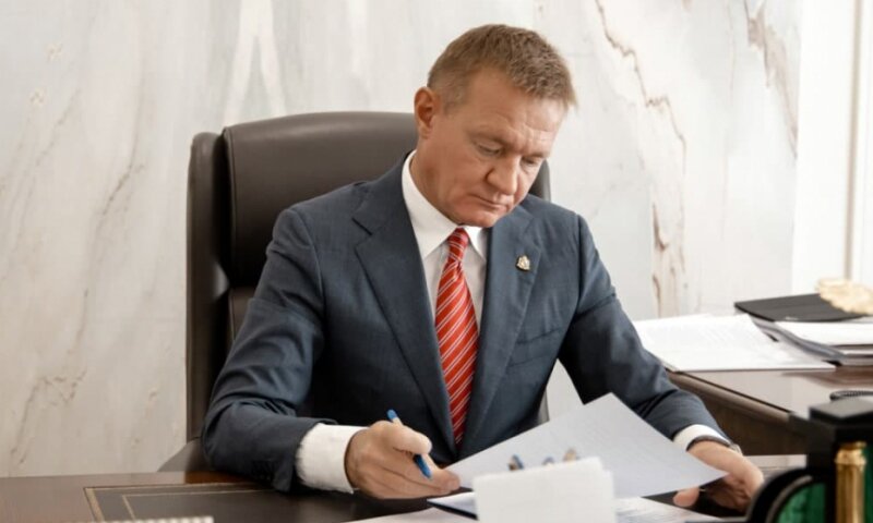 Губернатор Курской области Роман Старовойт. Фото пресс-службы правительства Курской области