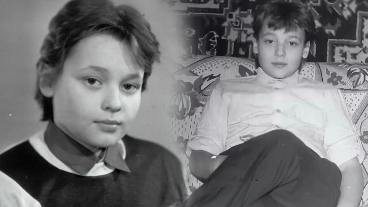 Сергей Жуков в детстве