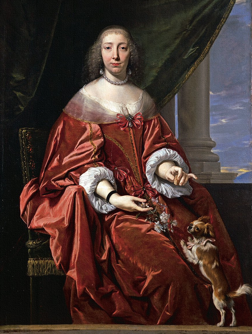 Мари Мадлен де Виньеро, герцогиня д'Эгийон. Филипп де Шампань