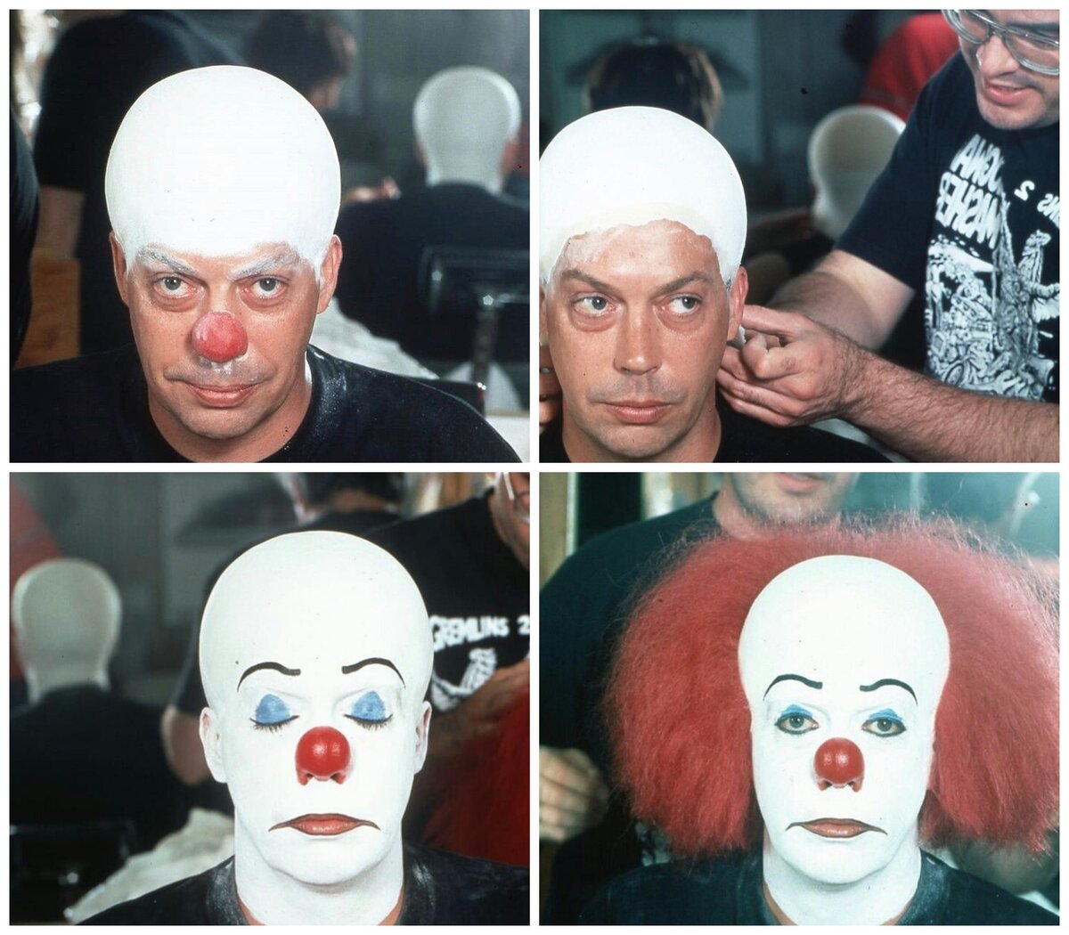 В каком году вышел оно 2. Тим карри клоун ПЕННИВАЙЗ 1990. ПЕННИВАЙЗ актер тим карри.