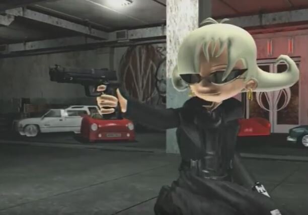 Мультяшная Глюк'Oza образца начала 2000-х.