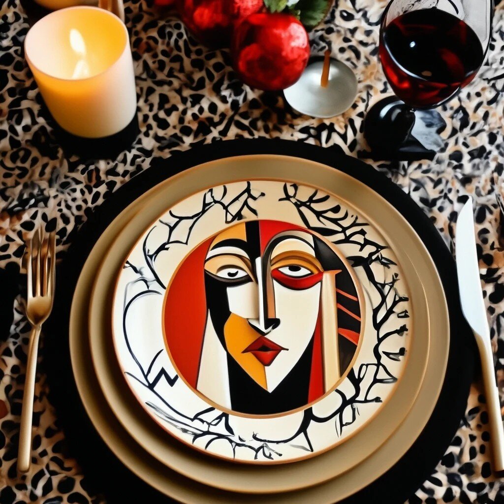 Или выбрана посуда на "особый" случай. Сгенерировано ИИ 