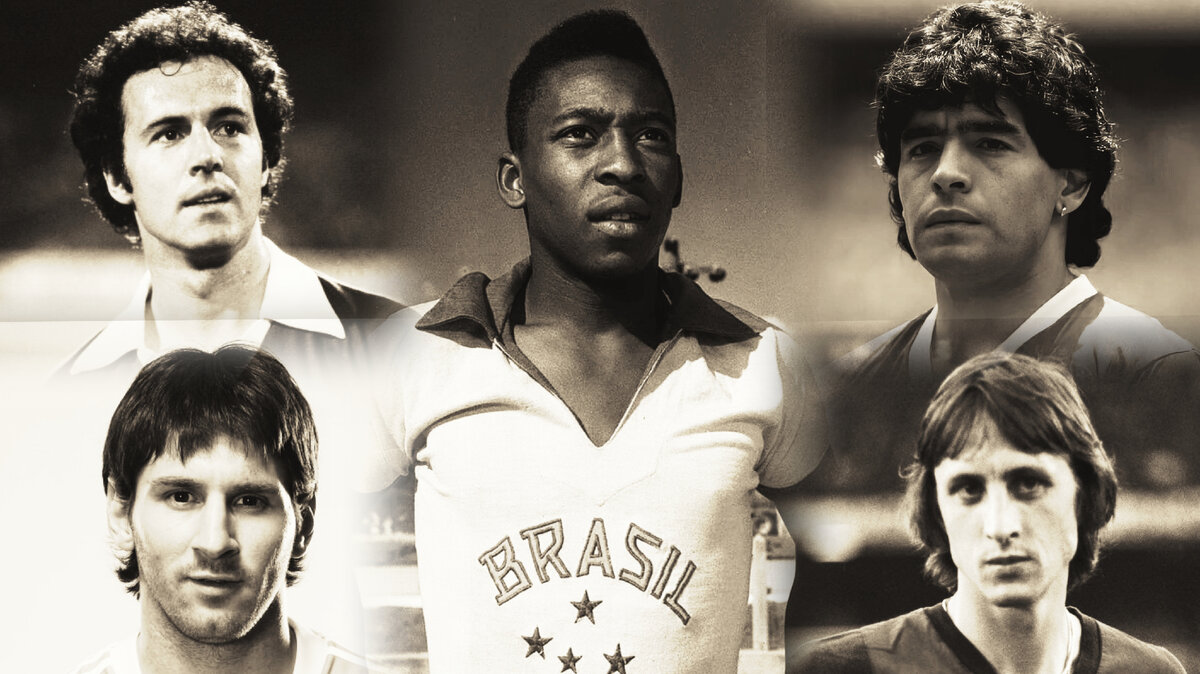 Пятерка лучших игроков за всю историю футбола, по нашей с вами версии