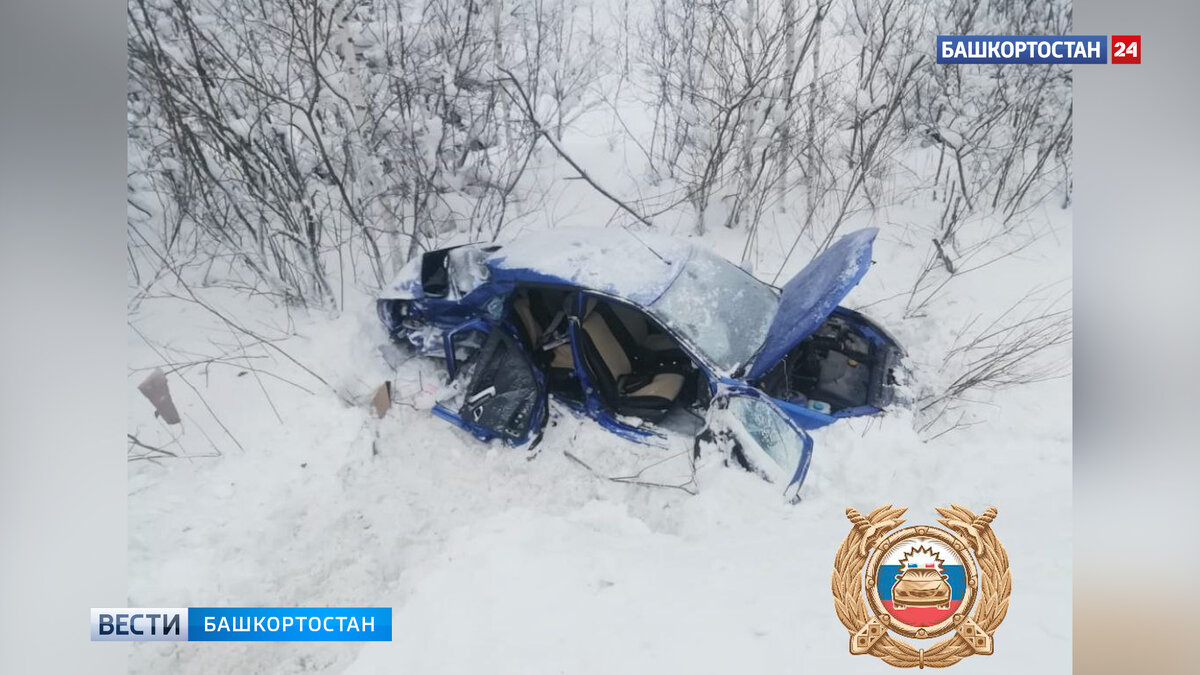    В Башкирии столкнулись Lada Granta и Chevrolet Niva: погибли три человека