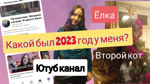 Какой был 2023 год. Корпоратив в ресторане. Украшаем дом к Новому году.