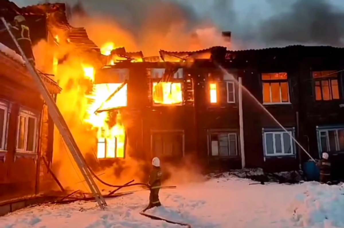    Пострадавшим в пожаре в Кимрском округе окажут помощь