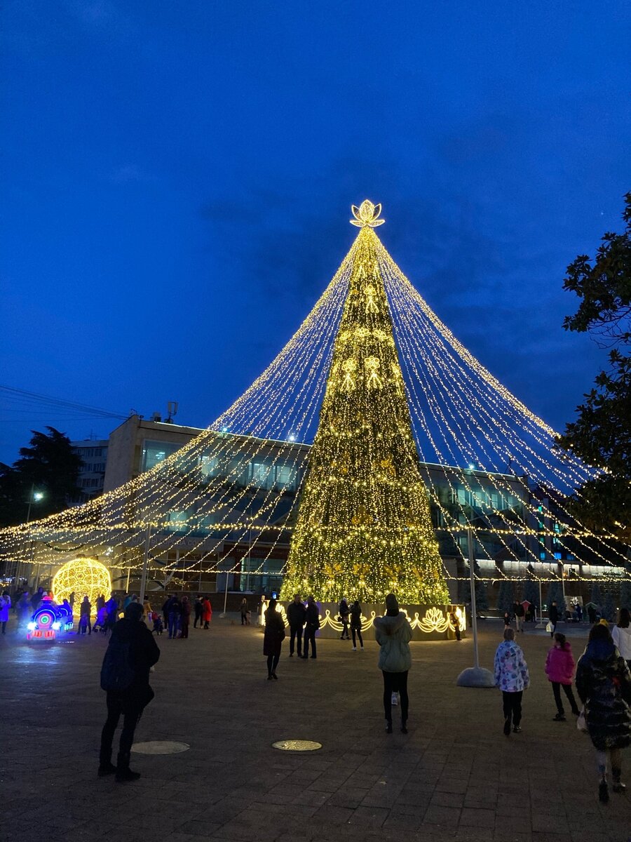 Центральная улица Сочи