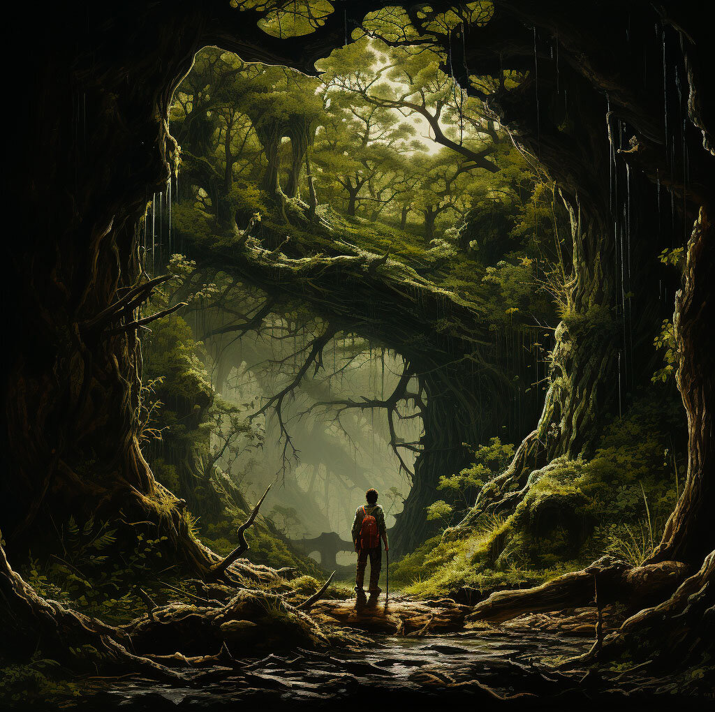 Валеру на опушке Леса