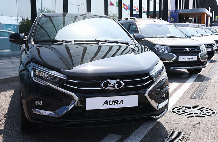    Вариант Lada для госслужащих, представленный на ПМЭФ-2023.Валерий Шарифулин/ТАСС