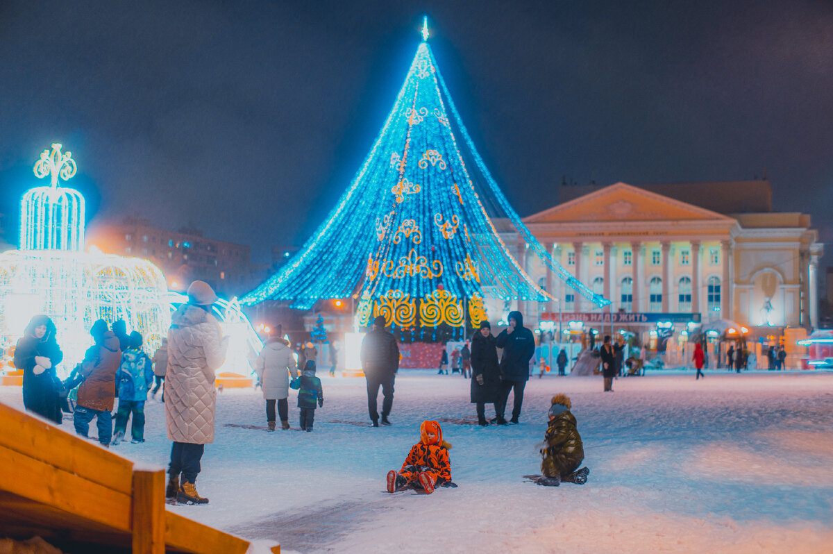 Новогодние прогулки по Тюмени⭐ | Visit Tyumen | Дзен