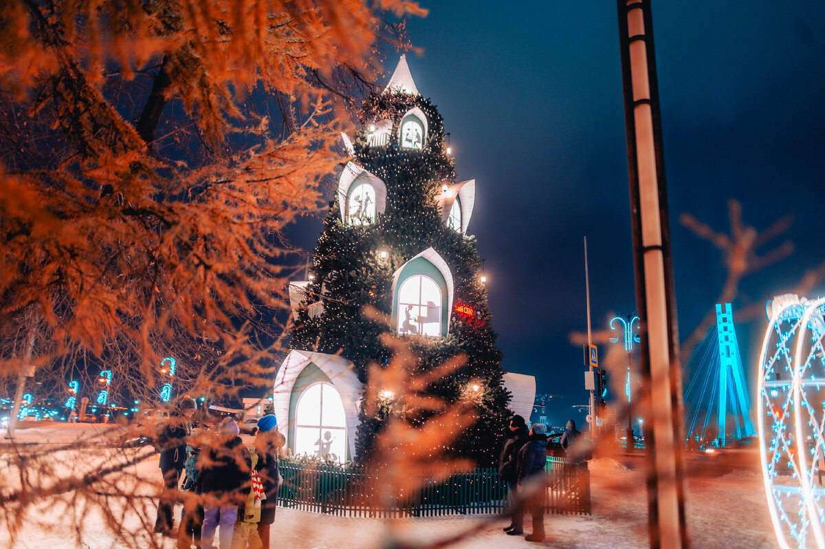 Новогодние прогулки по Тюмени⭐ | Visit Tyumen | Дзен