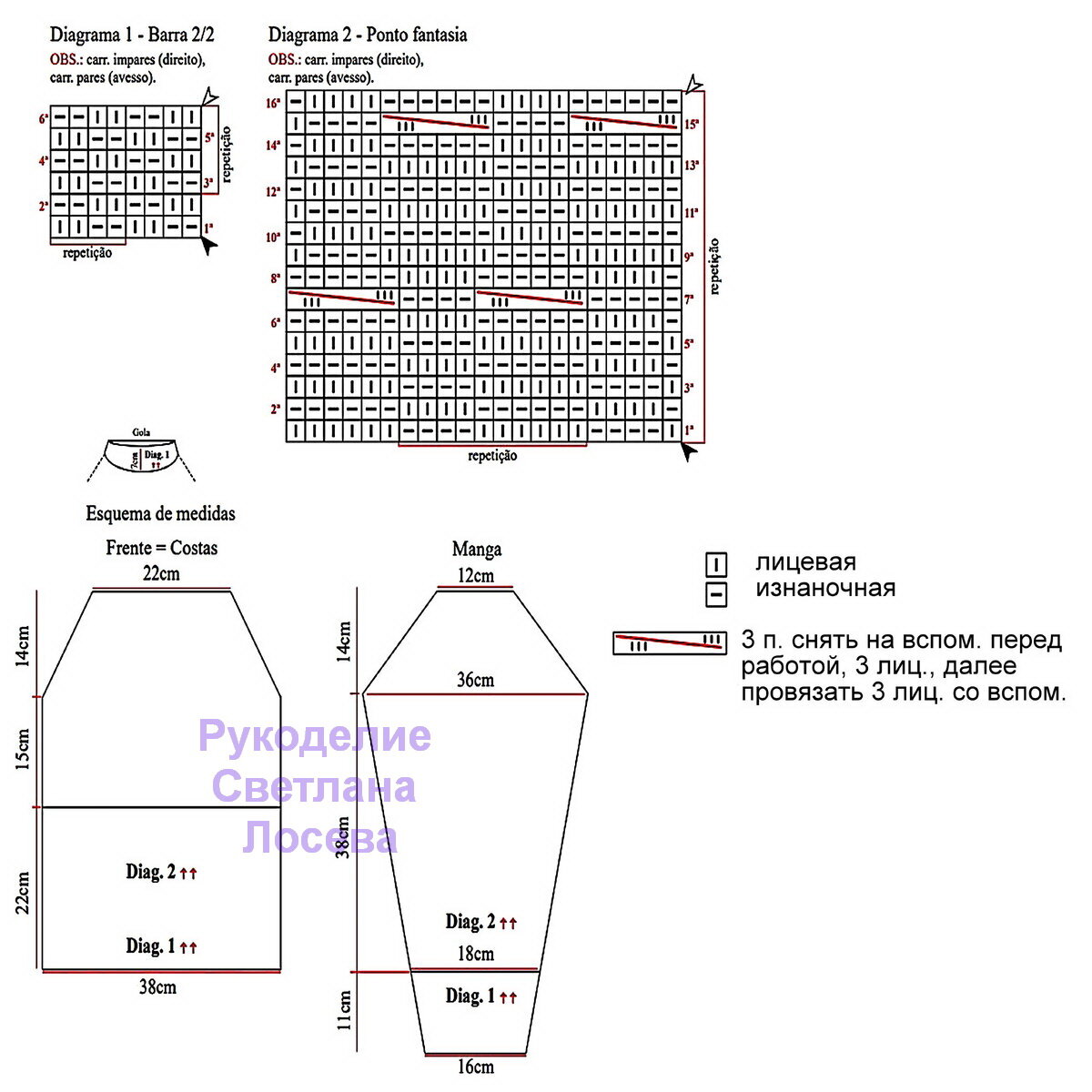 🌺Фантазия ажурных петель! 8 модных идей для вязания спицами (схема ...