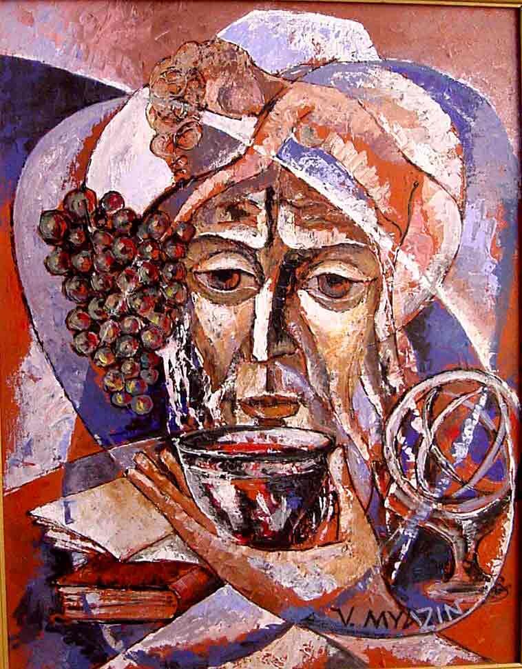 Омар Хайям в представлении современного художника.