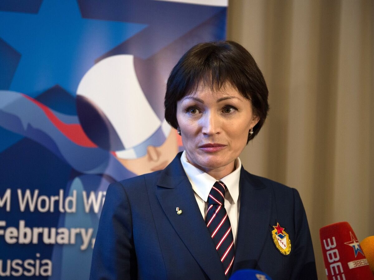    Двукратная олимпийская чемпионка по биатлону Светлана Ишмуратова© РИА Новости / Нина Зотина