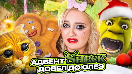 Download Video: БЮДЖЕТНЫЙ АДВЕНТ Календарь с КОСМЕТИКОЙ из ШРЕКА с ВАЙЛДБЕРРИЗ 🎁Распаковка MAKEUP REVOLUTION Shrek