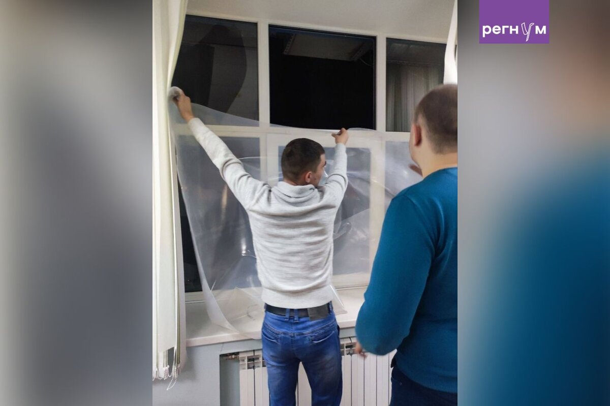    Волонтеры ликивидируют последствия обстрела Белгорода со стороны ВСУ Юлия Немчинова © ИА Регнум