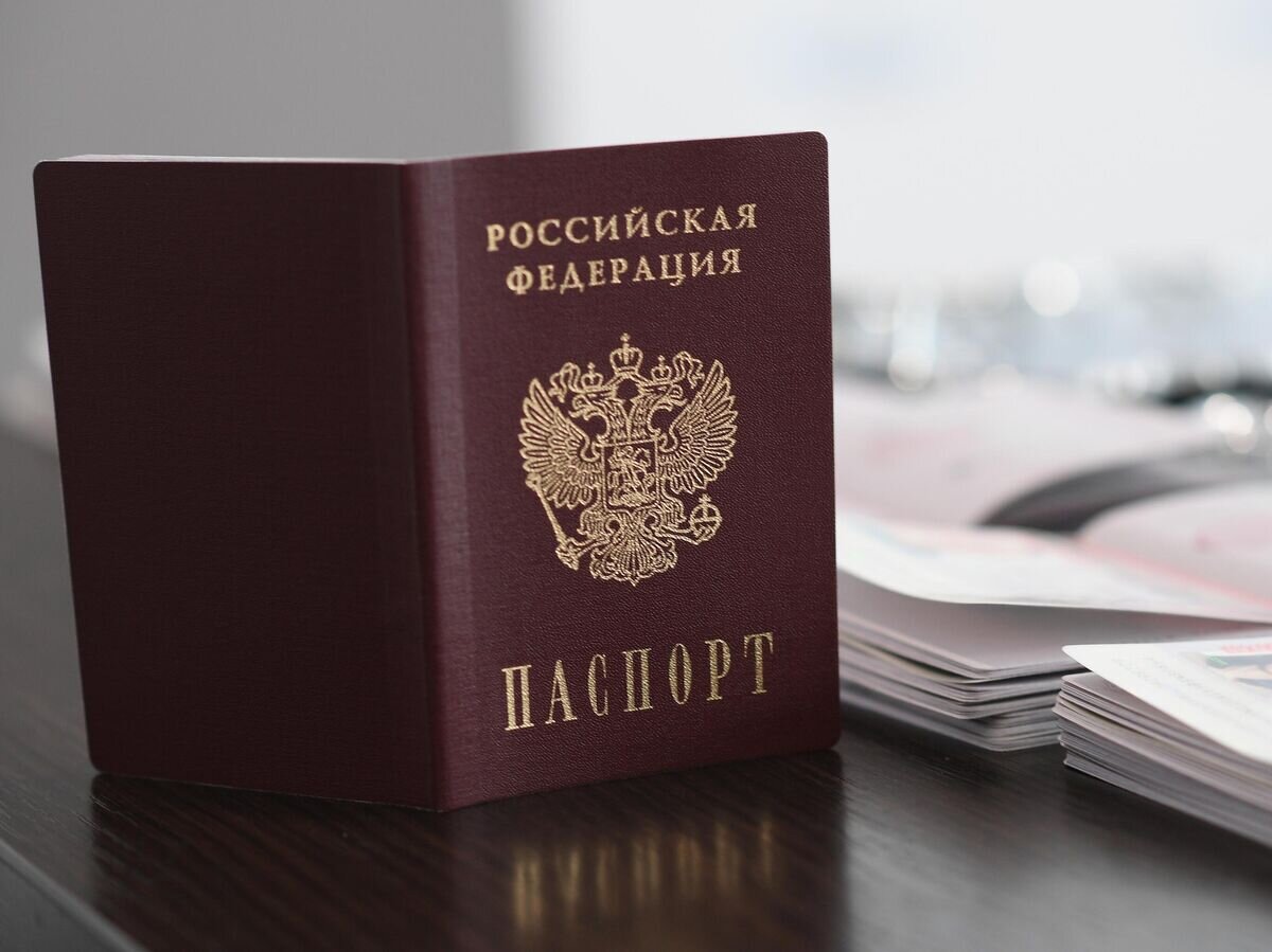    Российские паспорта жителей Мелитополя© РИА Новости / Алексей Майшев