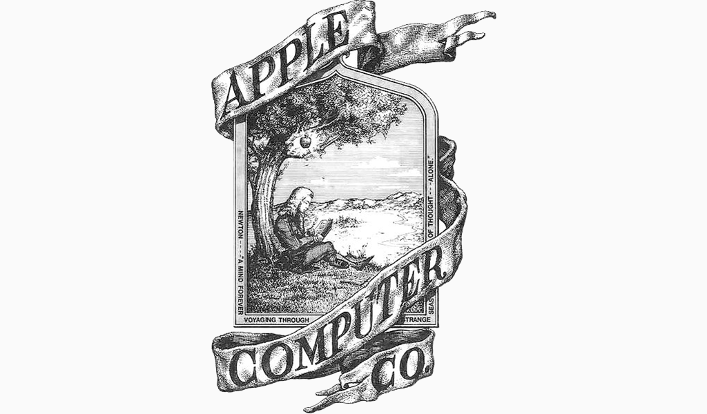 Первая эмблема «Apple» (1976)