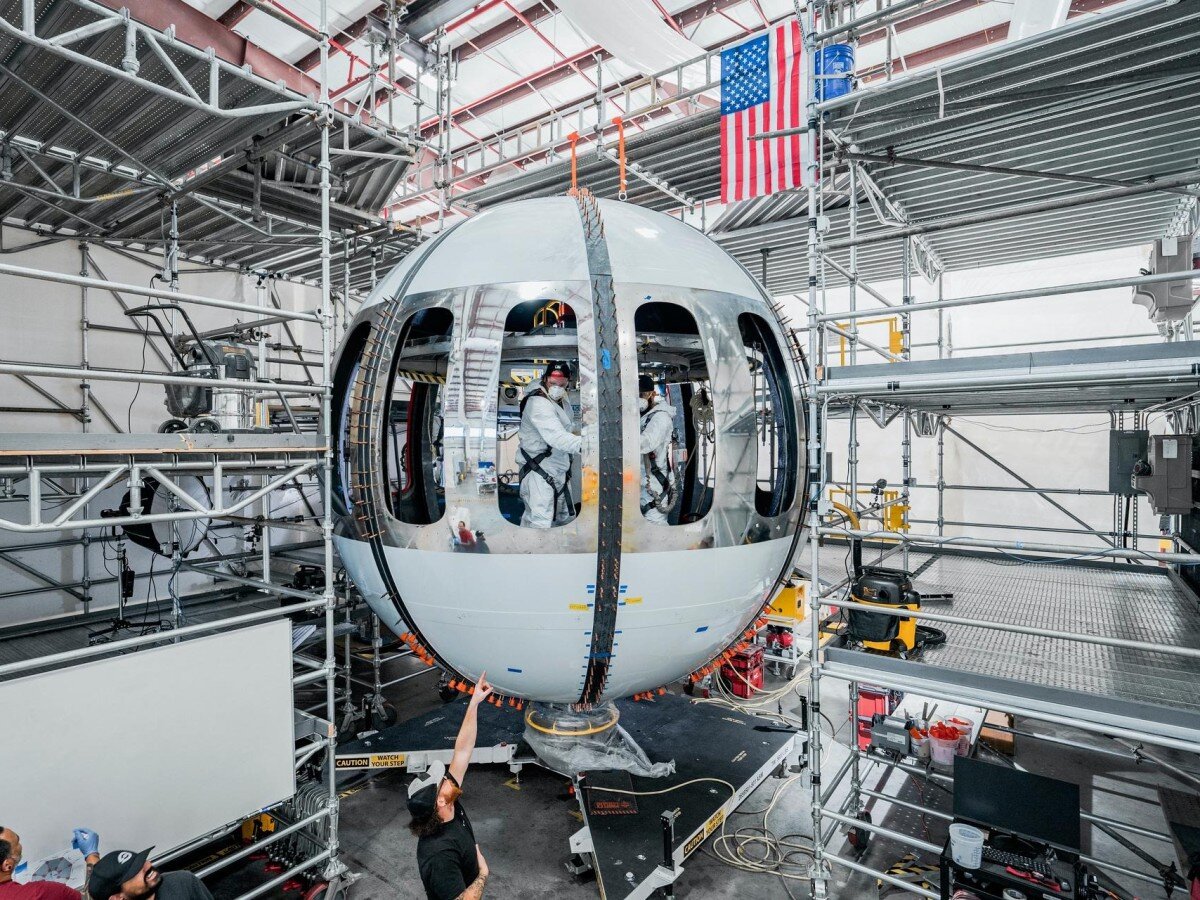    Представлен тестовой образец капсулы для космического туризма [ВИДЕО]